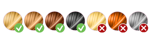 Skin colors