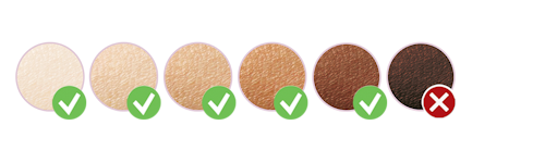 Skin tones